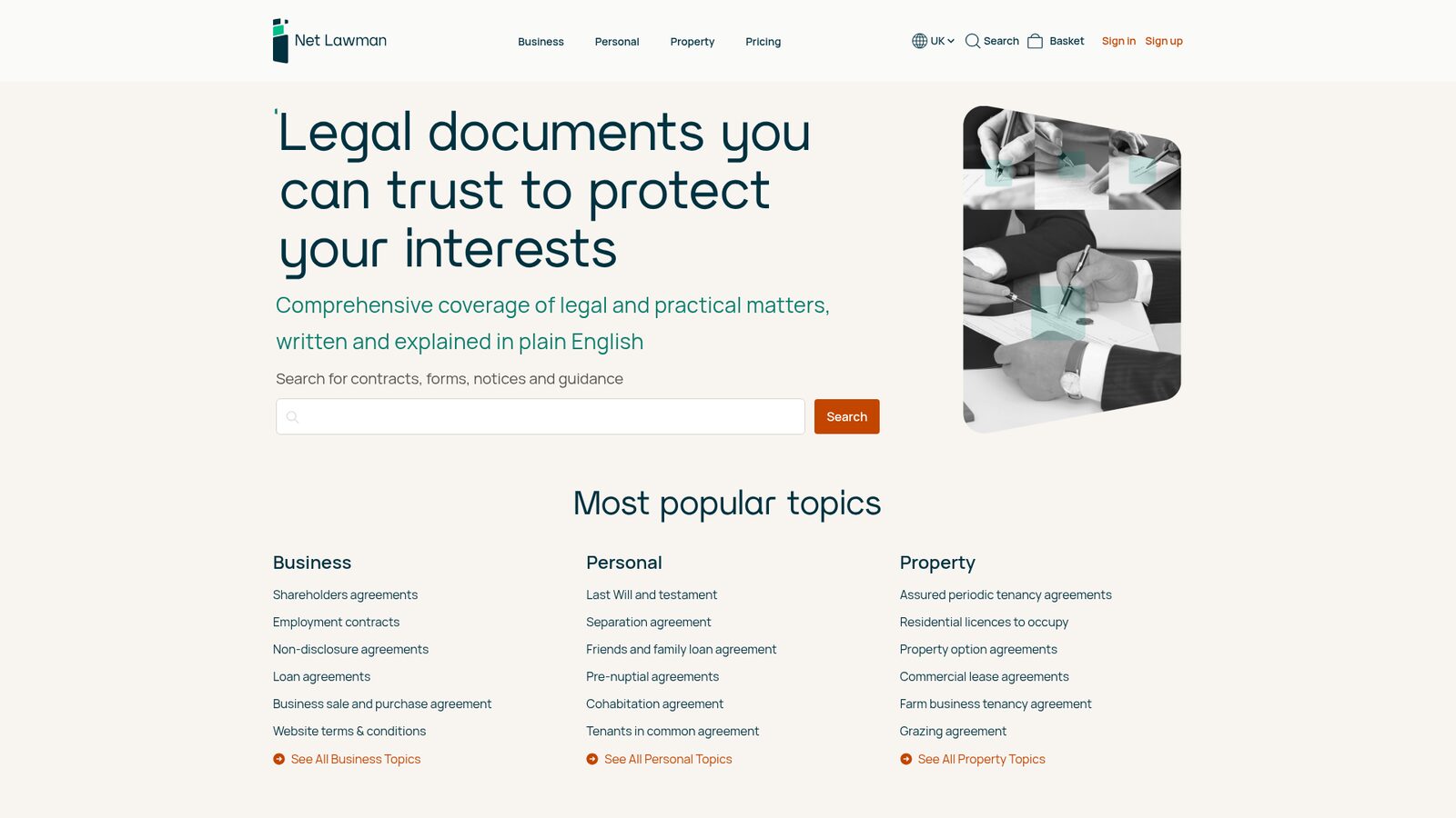 Net Lawman Platform Redesign — cover